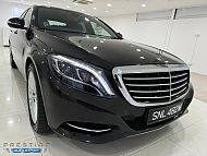 Mercedes Benz S400L R19 LED 2015 Rear Entertainment Brown